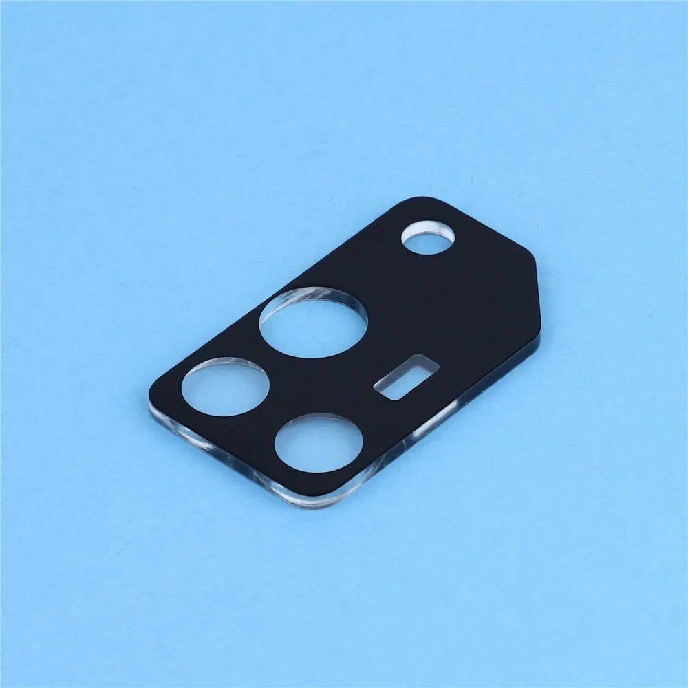 2Pcs For Honor Win RT 5G Full Coverage Camera Lens Protector Silk Printing Tempered Glass Lens Film 3D Arc Edge - Black - 3