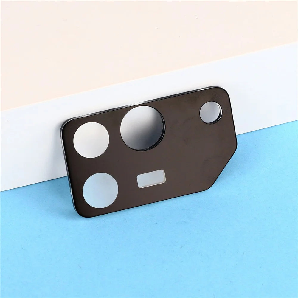 2Pcs For Honor Win RT 5G Full Coverage Camera Lens Protector Silk Printing Tempered Glass Lens Film 3D Arc Edge - Black - 4