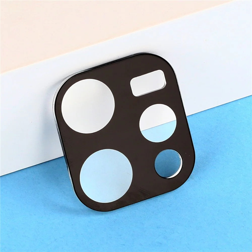 2Pcs For Oppo Reno15 5G (Global) / Reno15c 5G (China) Full Coverage Camera Lens Protector Silk Printing Tempered Glass Lens Film 3D Arc Edge - Black - 4