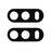 2Pcs For Honor 500 5G Full Coverage Camera Lens Protector Silk Printing Tempered Glass Lens Film 3D Arc Edge - Black - 2
