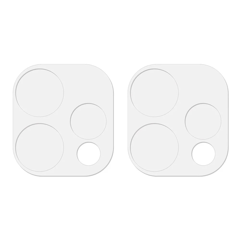 2Pcs For Oppo Reno15 5G (Global) / Reno15c 5G (China) Full Coverage Camera Lens Protector 3D Arc Edge Anti-Scratch Tempered Glass Lens Film - Transparent - 2