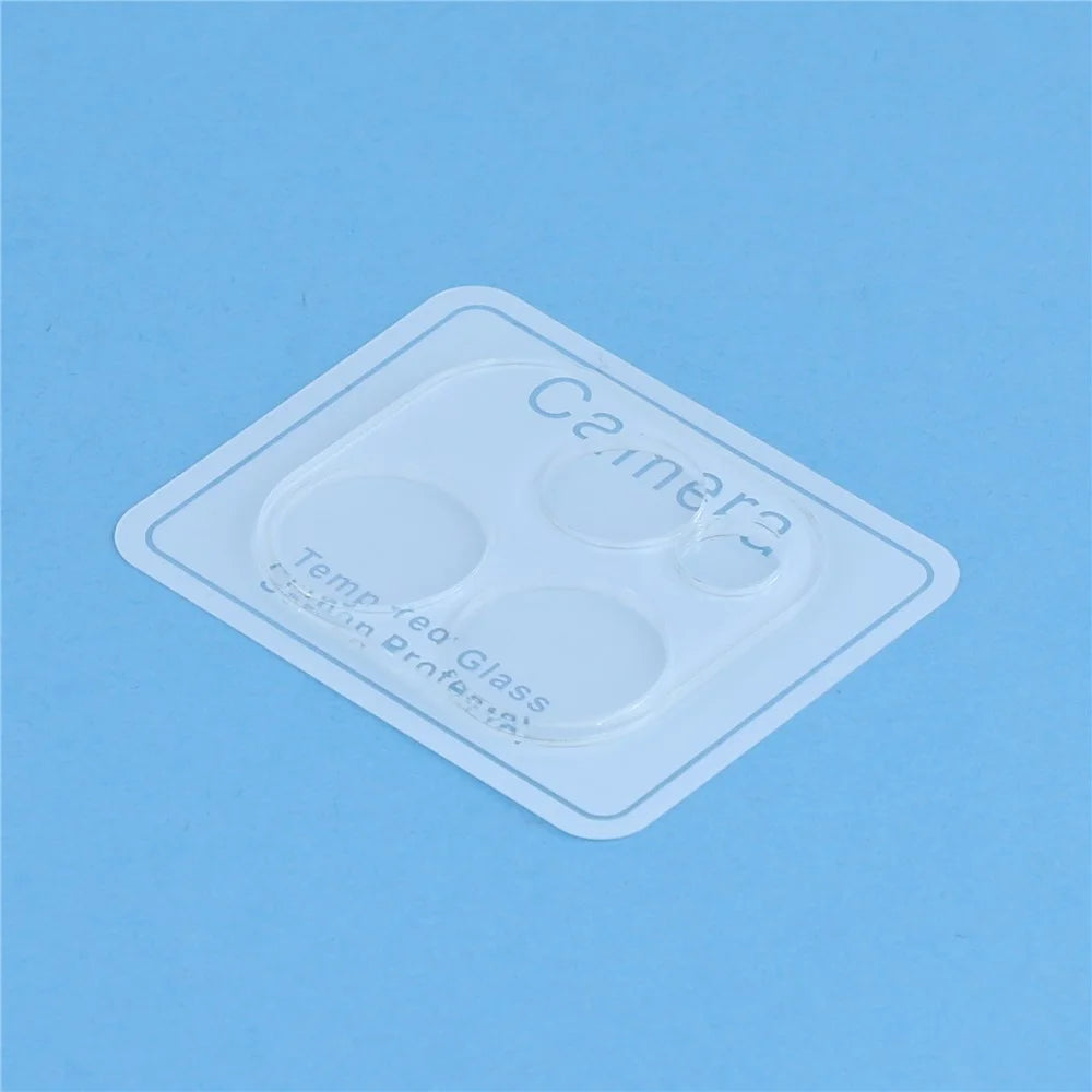 2Pcs For Oppo Reno15 5G (Global) / Reno15c 5G (China) Full Coverage Camera Lens Protector 3D Arc Edge Anti-Scratch Tempered Glass Lens Film - Transparent - 5