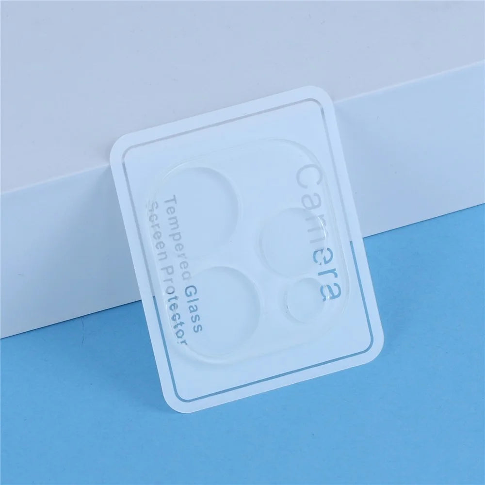 2Pcs For Oppo Reno15 5G (Global) / Reno15c 5G (China) Full Coverage Camera Lens Protector 3D Arc Edge Anti-Scratch Tempered Glass Lens Film - Transparent - 6