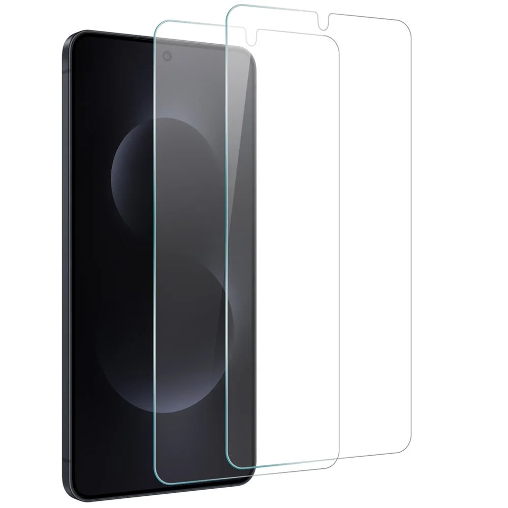 NORTHJO 2Pcs A++ For Samsung Galaxy S26+ Tempered Glass Screen Protector 0.15mm 2.5D Film (Support Fingerprint Unlock , NOT Complete Covering) - Transparent - 1