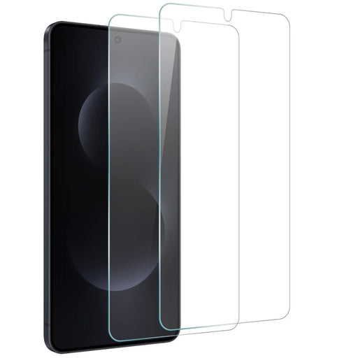 NORTHJO 2Pcs A++ For Samsung Galaxy S26+ Tempered Glass Screen Protector 0.15mm 2.5D Film (Support Fingerprint Unlock , NOT Complete Covering) - Transparent - 1
