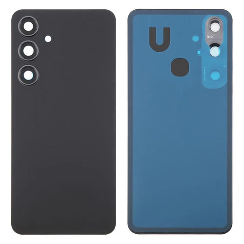 For Samsung Galaxy S24 FE S721 Battery Housing with Camera Lens Cover (Without Logo) - Black - 1