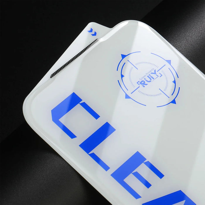For iPhone 16 Pro 10Pcs Full Screen Protector 3D Round Edge HD Tempered Glass Film - Transparent - 4
