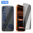 For iPhone 17 Pro 10Pcs Anti Spy Screen Protector 3D Round Edge Full Coverage Tempered Glass Film - Black - 1