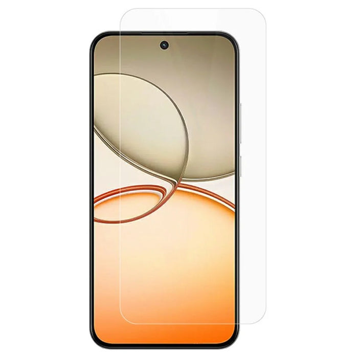For Realme Narzo 90 5G Screen Protector 0.3mm Arc Edge Tempered Glass Film, Not Complete Coverage - Transparent - 1