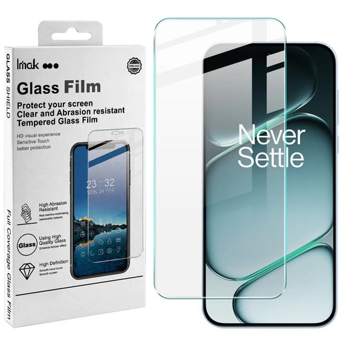 IMAK H Series For OnePlus Turbo 6 5G / Turbo 6V 5G / Nord 6 5G Screen Protector Tempered Glass Film (Not Complete Coverage) (Fingerprint Unlock) - Transparent - 1