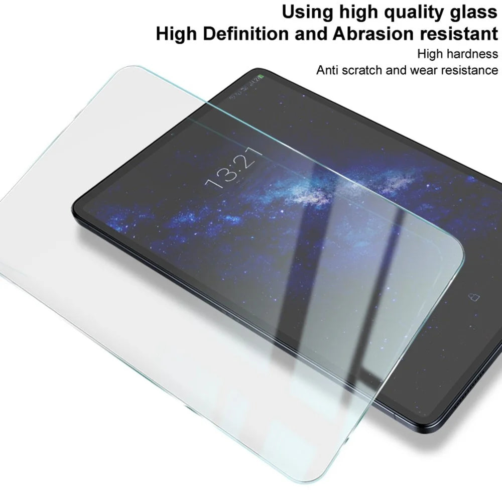 IMAK H Series For Samsung Galaxy Tab S10 FE+ Tempered Glass Full Glue Full Screen Protector Shatter-Proof Protection - Transparent - 4