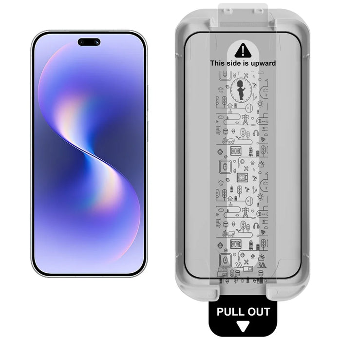 IMAK 3Pcs For Huawei nova 15 Pro 5G / nova 15 Ultra 5G Tempered Glass Full Screen Protector Full Glue Film with Dust-free Installation Tool - Black - 3