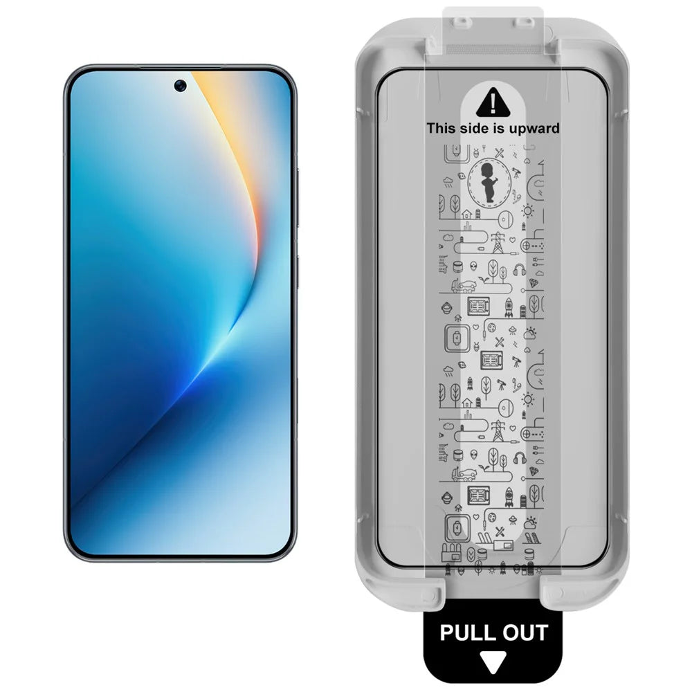 IMAK For Honor Win 5G / Win RT 5G Tempered Glass Full Screen Protector Full Glue Film with Dust-free Installation Tool (Fingerprint Unlock) - Black - 2