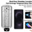 IMAK 3Pcs For Samsung Galaxy S26 Ultra Tempered Glass Full Screen Protector Full Glue Film with Dust-free Installation Tool (Fingerprint Unlock) - Black - 4