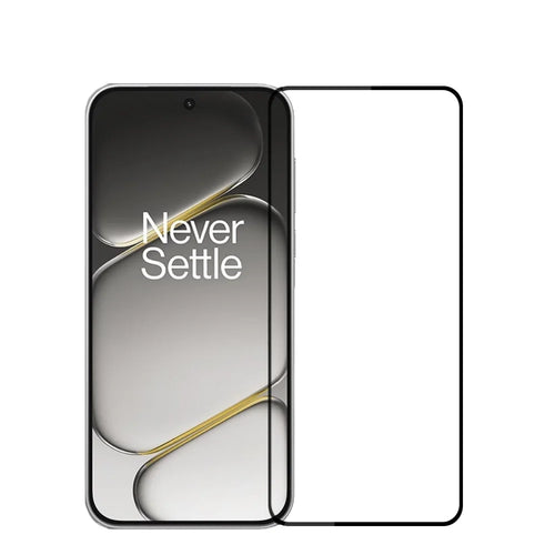 MOFI Screen Protector for OnePlus Nord CE6 5G / Nord 6 5G / Turbo 6V 5G / Turbo 6 5G 9H Full Glue Full Coverage High Aluminum-Silicon Glass Film - Black - 1