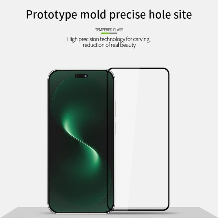 MOFI For Huawei nova 15 Pro 5G Screen Protector  9H Full Glue Full Coverage High Aluminum-Silicon Glass Film - Black - 3