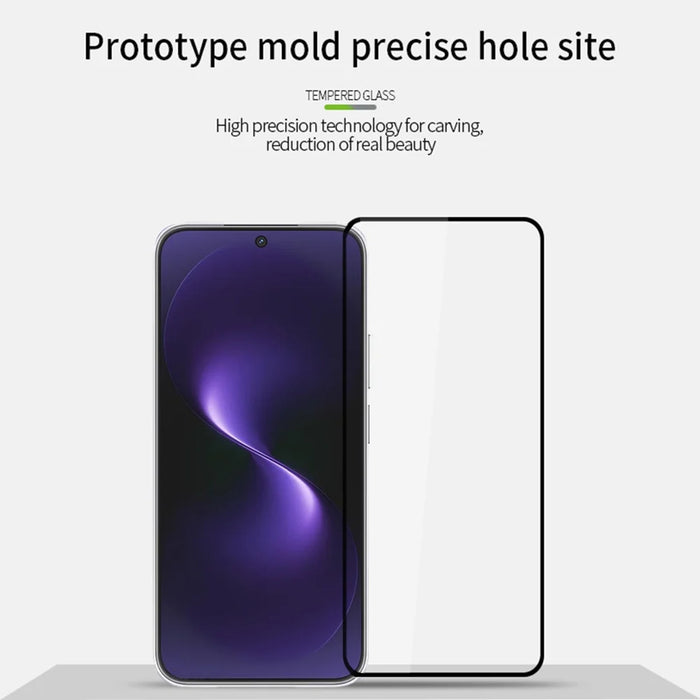 MOFI For Huawei nova 15 5G Screen Protector  9H Full Glue Full Coverage High Aluminum-Silicon Glass Film - Black - 3