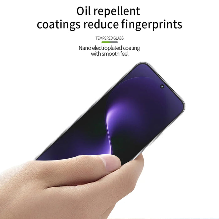 MOFI For Huawei nova 15 5G Screen Protector  9H Full Glue Full Coverage High Aluminum-Silicon Glass Film - Black - 4