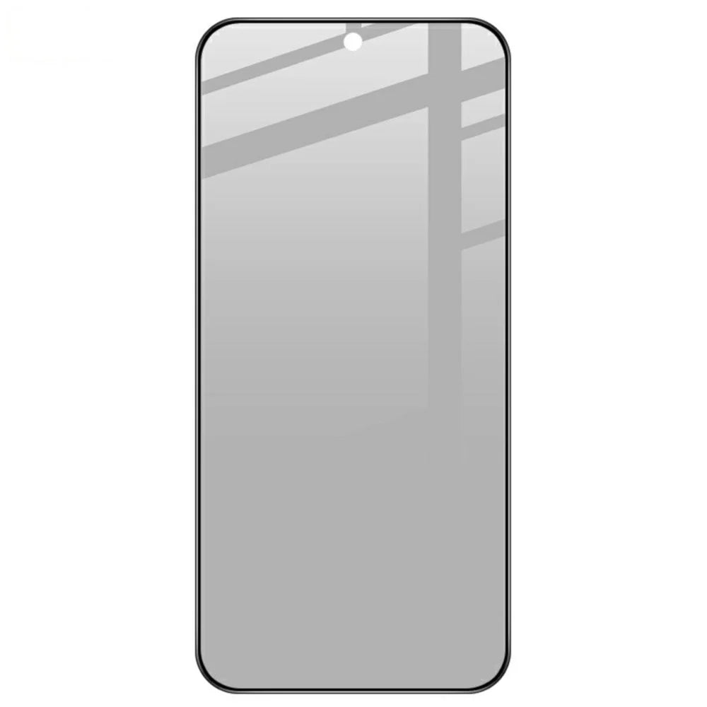 IMAK For vivo iQOO Z11 Turbo 5G Privacy Screen Protector Anti Peep Full Cover Tempered Glass Film (Fingerprint Unlock) - Black - 2