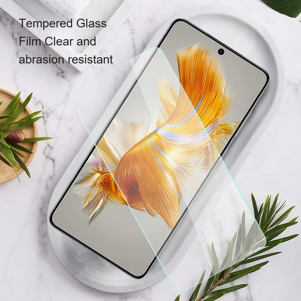 AMORUS For Huawei nova Y61 4G Anti-explosion 2.5D Arc Edge High Aluminum-silicon Glass Film Sensitive Touch Ultra Clear Screen Protector - 5