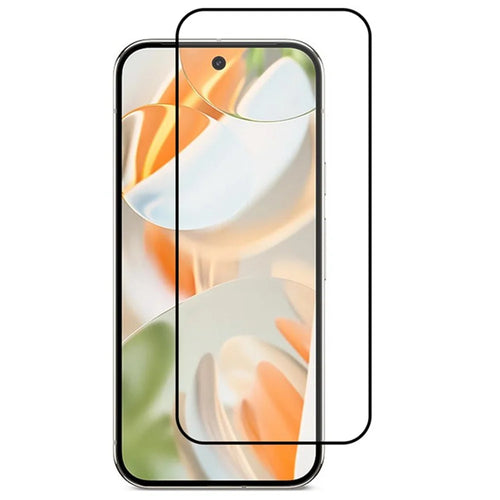 For Samsung Galaxy A57 5G Tempered Glass Film Silk Printing Full Glue Secondary Hardening Full Screen Protector - Black - 1