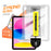 For iPad 10.2 (2019) / iPad 10.2 (2020) / iPad 10.2 (2021) Screen Protector Arc Edge Tempered Glass Film with Auto Dust-free Installation Tool (NOT Complete Covering) - Transparent - Transparent - 1