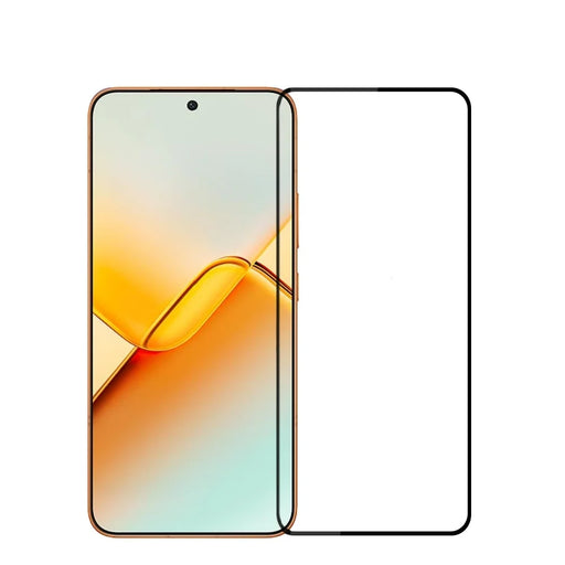 MOFI For Honor Power2 5G Screen Protector  9H Full Glue Full Coverage High Aluminum-Silicon Glass Film - Black - 1