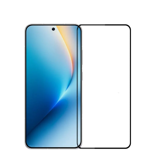MOFI For Honor Win RT 5G / Honor Win 5G Screen Protector  9H Full Glue Full Coverage High Aluminum-Silicon Glass Film - Black - 1