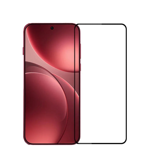 MOFI For OnePlus 15 5G / Oppo Find X9 Pro 5G Screen Protector  9H Full Glue Full Coverage High Aluminum-Silicon Glass Film - Black - 1