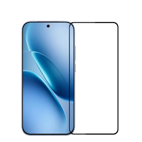 MOFI For vivo iQOO Z11 Turbo 5G Screen Protector  9H Full Glue Full Coverage High Aluminum-Silicon Glass Film - Black - 1