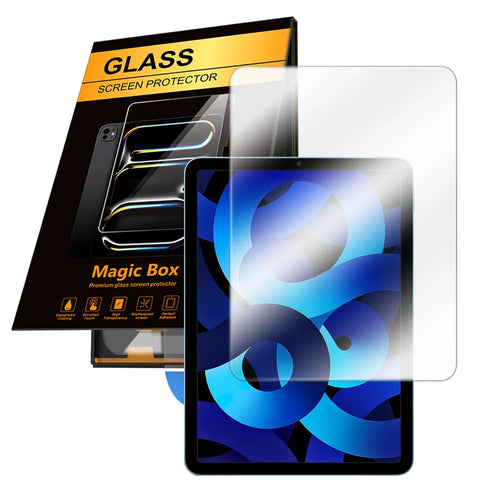 For iPad Air (2020) / iPad Air (2022) Screen Protector HD Tempered Glass Film with Auto Dust-free Installation Tool (NOT Complete Covering) - Transparent - 1