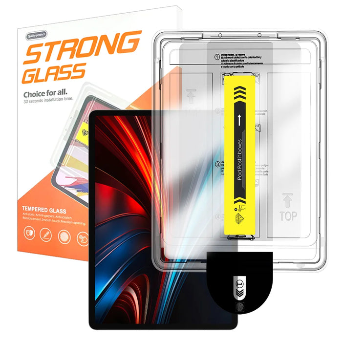 For Honor Tablet GT Screen Protector Arc Edge Tempered Glass Film with Auto Dust-free Installation Tool (NOT Complete Covering) - Transparent - 1