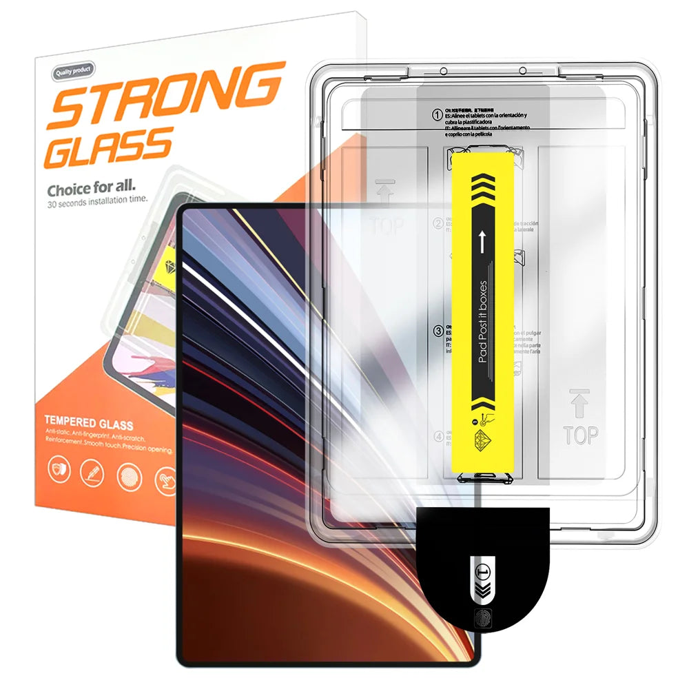 For Honor Pad GT2 Pro Screen Protector Arc Edge Tempered Glass Film with Auto Dust-free Installation Tool (NOT Complete Covering) - Transparent - 1