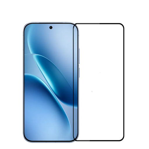 PINWUYO For vivo iQOO Z11 Turbo 5G Tempered Glass Film  JK Series-2 9H Full Glue Full Screen Protector - Black - 1