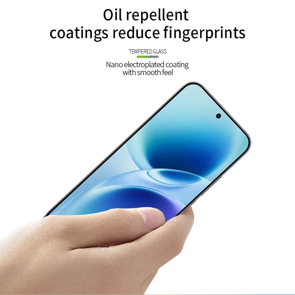 PINWUYO For vivo S50 Pro mini 5G Tempered Glass Film  JK Series-2 9H Full Glue Full Screen Protector - Black - 4