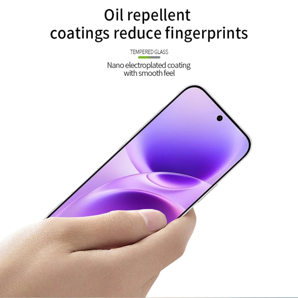 PINWUYO For vivo S50 5G Tempered Glass Film  JK Series-2 9H Full Glue Full Screen Protector - Black - 4