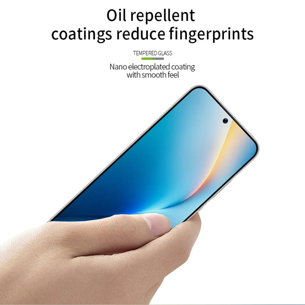 PINWUYO For Honor Win RT 5G / Honor Win 5G Tempered Glass Film  JK Series-2 9H Full Glue Full Screen Protector - Black - 4