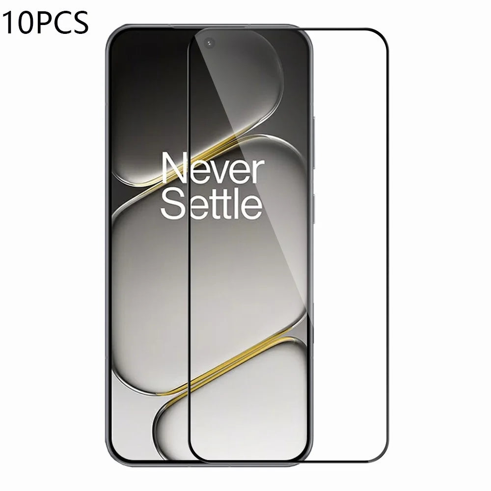 RURIHAI 10Pcs High Aluminium-Silicon Glass Film for OnePlus Nord CE6 5G / Nord 6 5G / Turbo 6V 5G / Turbo 6 5G Full Glue 0.26mm 2.5D Full Screen Protector - Transparent - 1