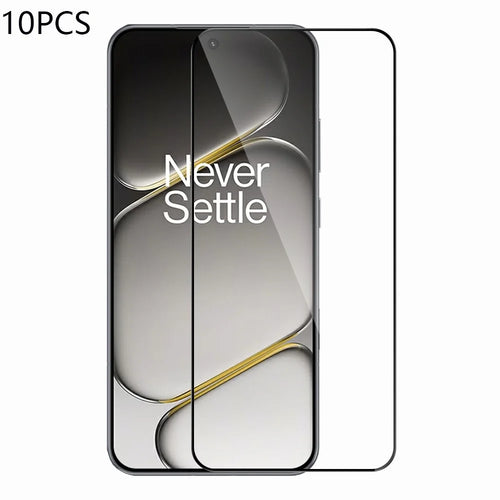 RURIHAI 10Pcs High Aluminium-Silicon Glass Film for OnePlus Nord CE6 5G / Nord 6 5G / Turbo 6V 5G / Turbo 6 5G Full Glue 0.26mm 2.5D Full Screen Protector - Transparent - 1