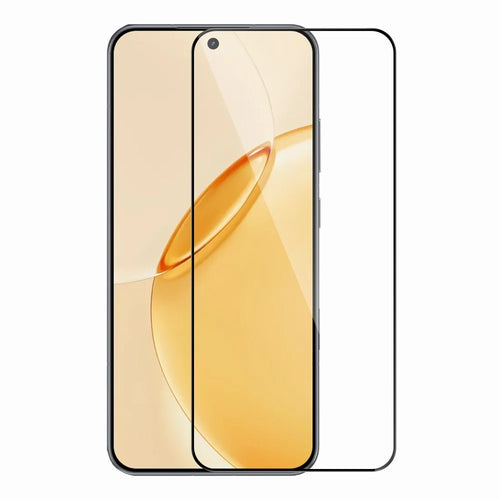 RURIHAI For Realme 16 5G Full Screen Protector Secondary Hardening High Aluminium-Silicon Glass Film Full Glue - Transparent - 1
