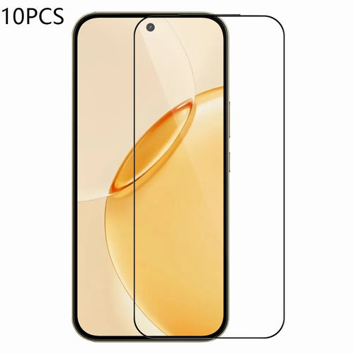RURIHAI 10Pcs For Realme 16 Pro 5G High Aluminium-Silicon Glass Film Full Glue 0.26mm 2.5D Full Screen Protector - Transparent - 1