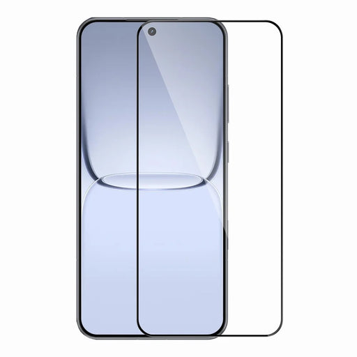 RURIHAI For Realme Neo8 5G Full Glue Full Screen Protector High Aluminium Silicon Glass Film, Ultrasonic Fingerprint Unlock - Transparent - 1