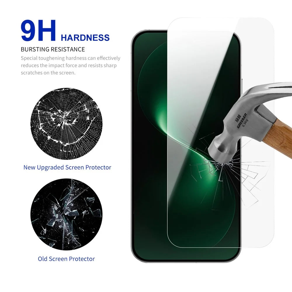 RURIHAI For Huawei nova 15 Pro 5G Screen Protector 0.26mm 2.5D Full Glue High Aluminium Silicon Glass Film (NOT Complete Covering) - Transparent - 3