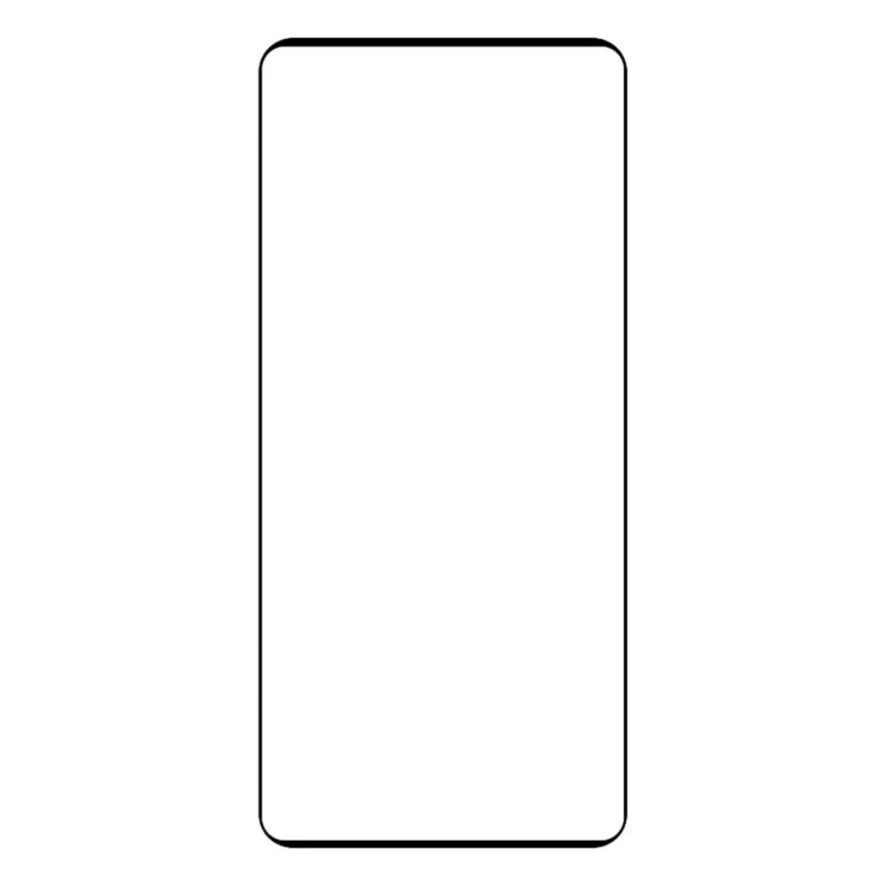 For Realme 16 Pro+ 5G Silk Printing Full Screen Protector Side Glue 3D High Aluminum-Silicon Glass Film - Black - 2