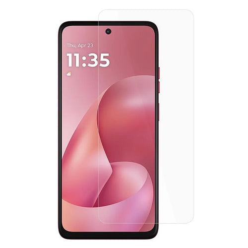 For Motorola Moto G67 Power 5G  /  G57 Power 5G Screen Protector 2.5D Arc Edge Full Glue High Aluminium Silicon Glass Film (Not Complete Coverage) - Transparent - 1