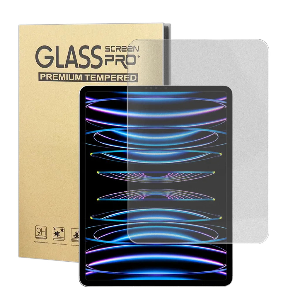 For iPad Pro 12.9 (2021) / iPad Pro 12.9 (2022) Paper-Like Screen Protector Matte Anti Fingerprint Writing Film (NOT Complete Covering) - Transparent - 1