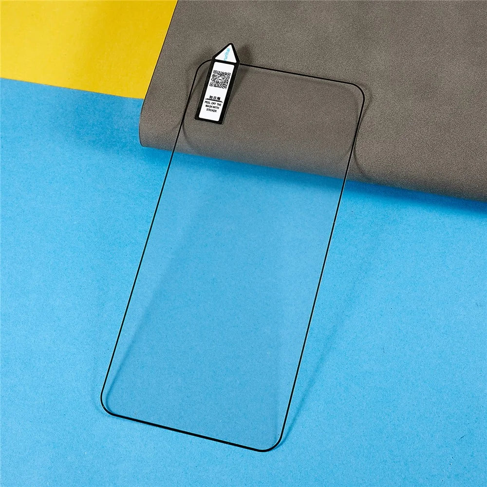 RURIHAI For Samsung Galaxy S22+ 5G / S23+ Anti-explosion 2.5D Arc Edge High Aluminum-silicon Glass Film 0.2mm 9H Secondary Hardening Full Screen Protector (Support Fingerprint Unlock) - 5
