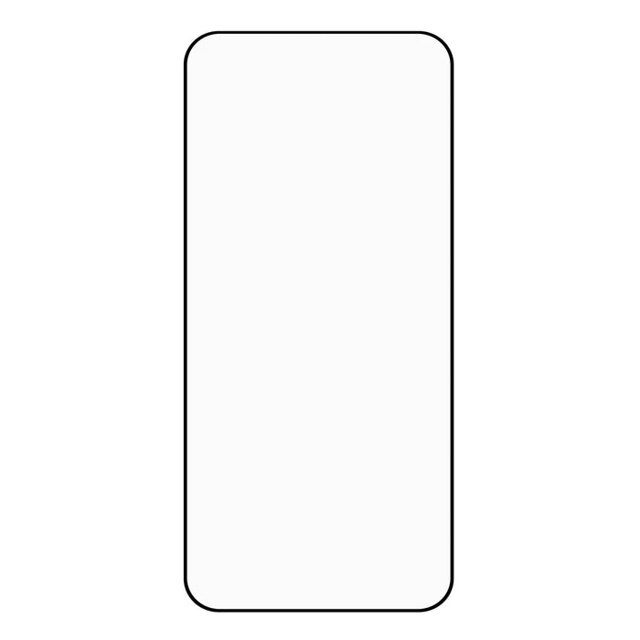 For Honor Magic8 Lite 5G Screen Protector Silk Printing Full Glue Full Coverage Tempered Glass Screen Film - Black - 2