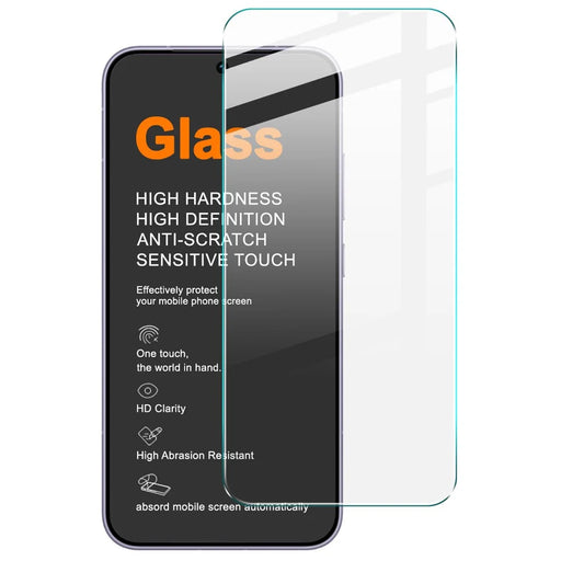 IMAK H Series For Honor Magic8 Pro Air 5G Screen Protector Tempered Glass Film (Not Complete Coverage) (Fingerprint Unlock) - Transparent - 1