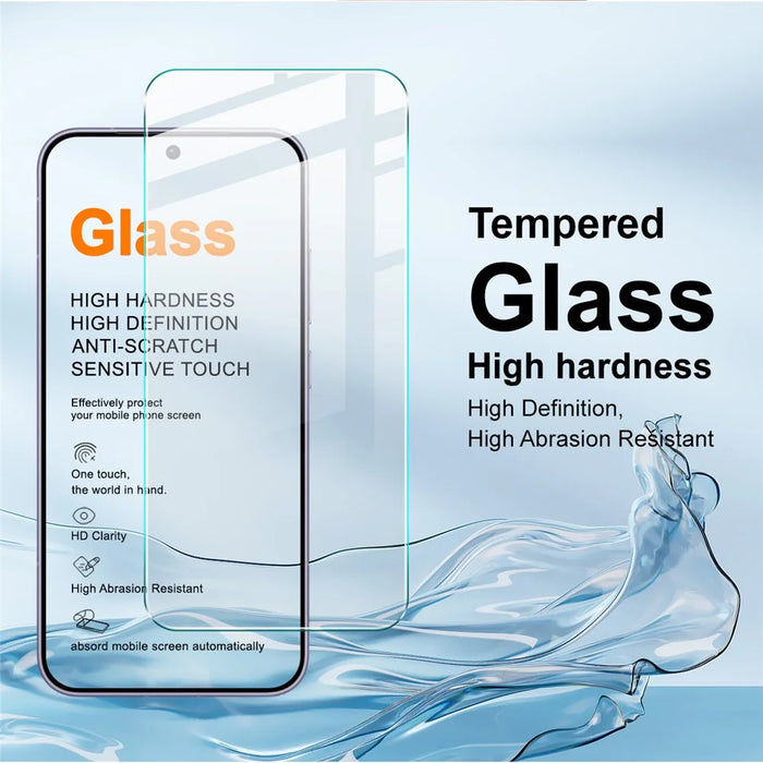 IMAK H Series For Honor Magic8 Pro Air 5G Screen Protector Tempered Glass Film (Not Complete Coverage) (Fingerprint Unlock) - Transparent - 2